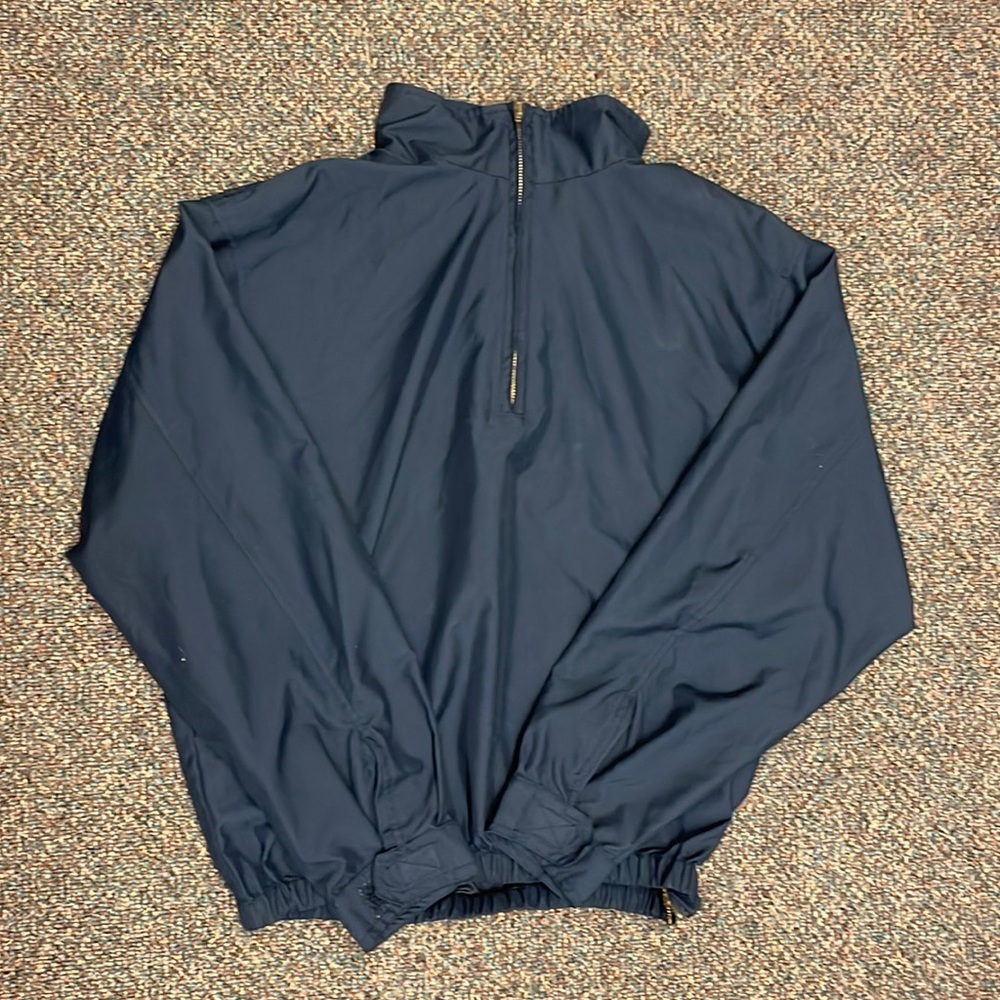 Mens Blue Windbreaker